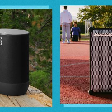 sonos move and soundboks outdoor speakers