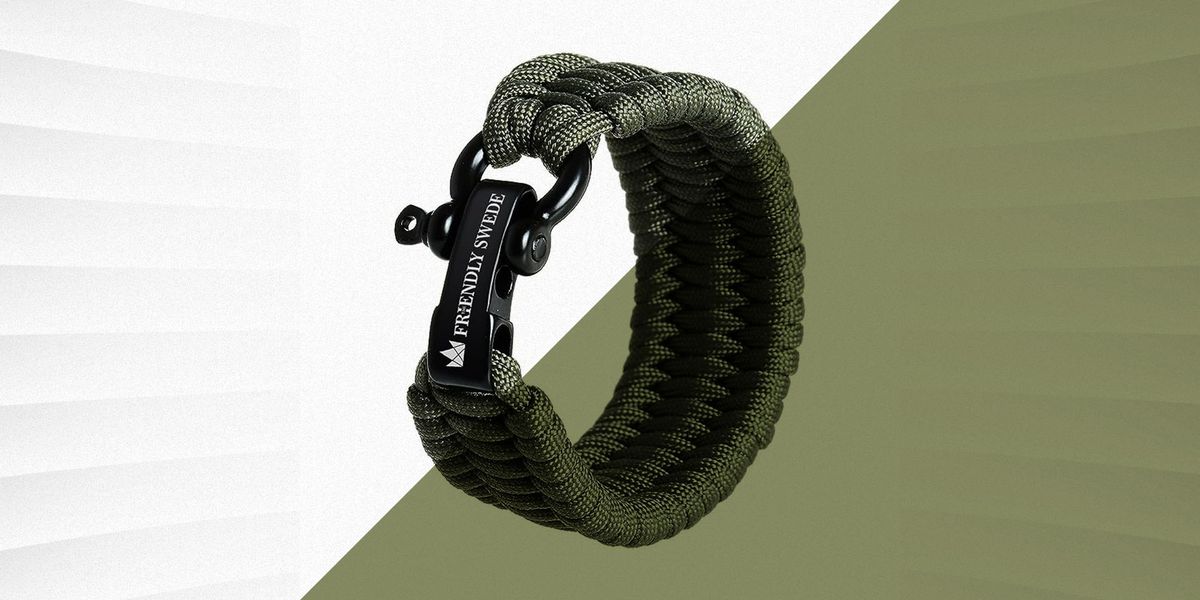 LARGE Break Away Safety Clasp - Black, White - Ideal for paracord