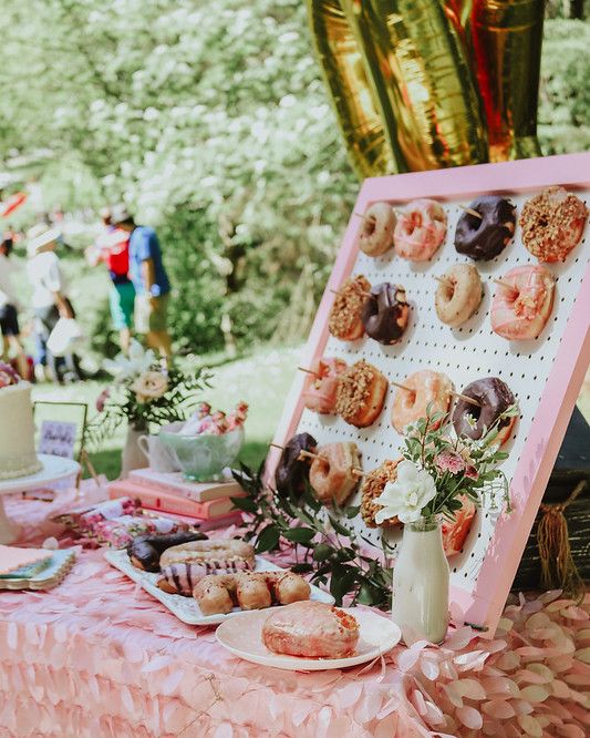 best party themes doughnut party theme