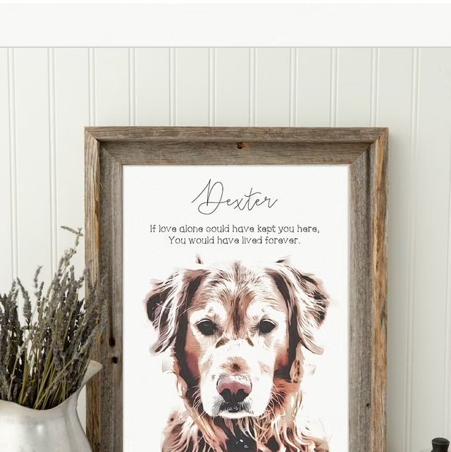  Pet Memorial Gifts for Loss of Dog, Loss of Dog