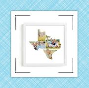 best photo gifts framed state collage of pictures and puzzle
