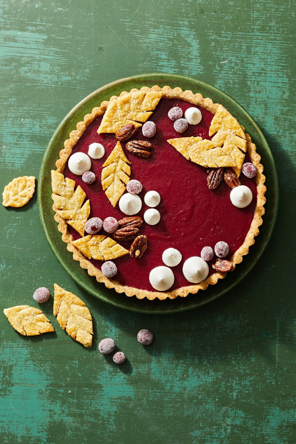 cranberry curd tart thanksgiving pastry