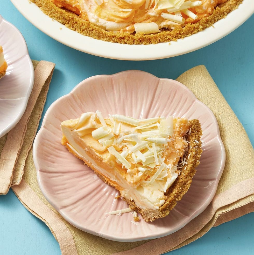 orange vanilla ice cream pie