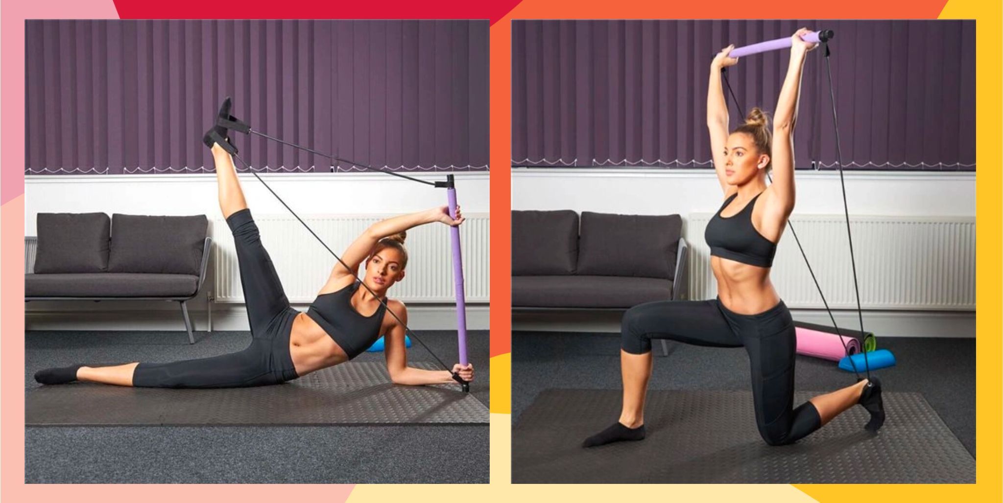 Brand New: Gaiam Ultimate Pilates Core Toning Kit!  Body pilates workout,  Full body pilates workout, Pilates workout