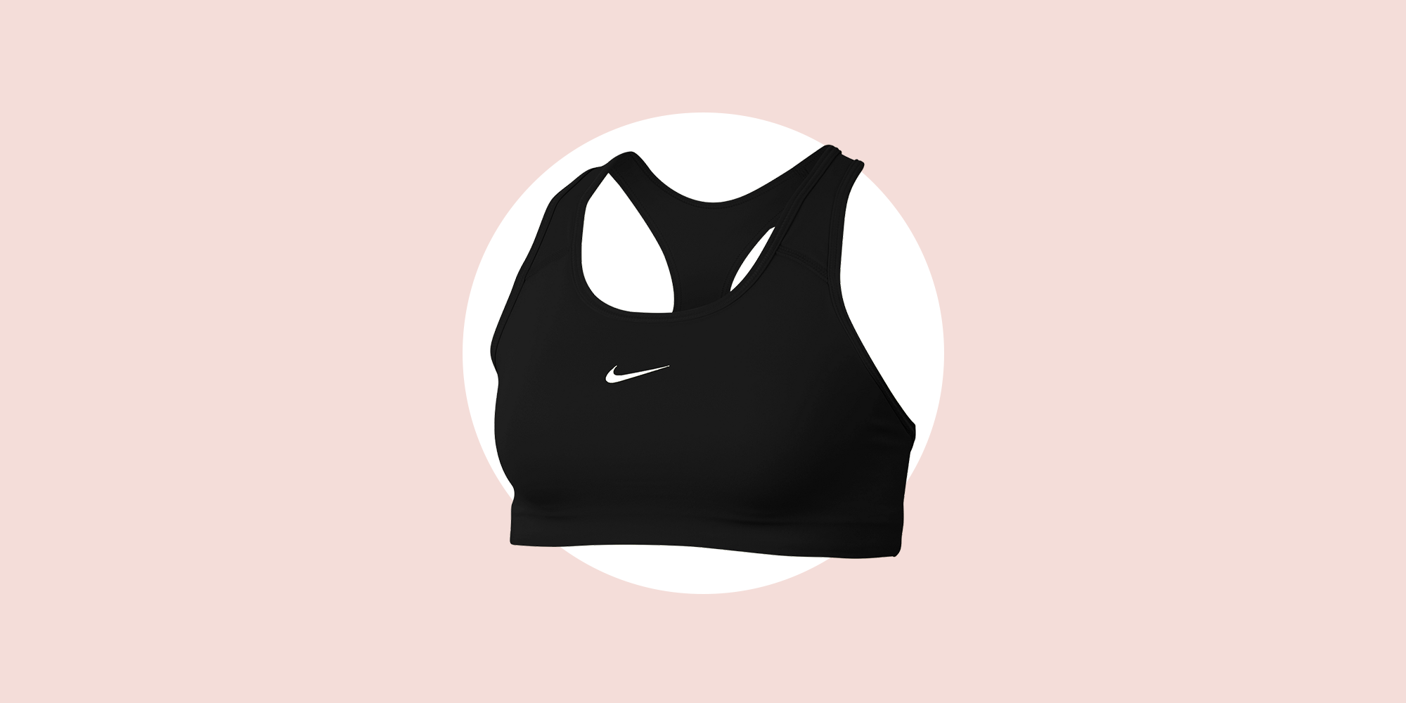 Nike Swoosh Medium Support Non Padded Sports Bra Grey Womens Plus Size 2X