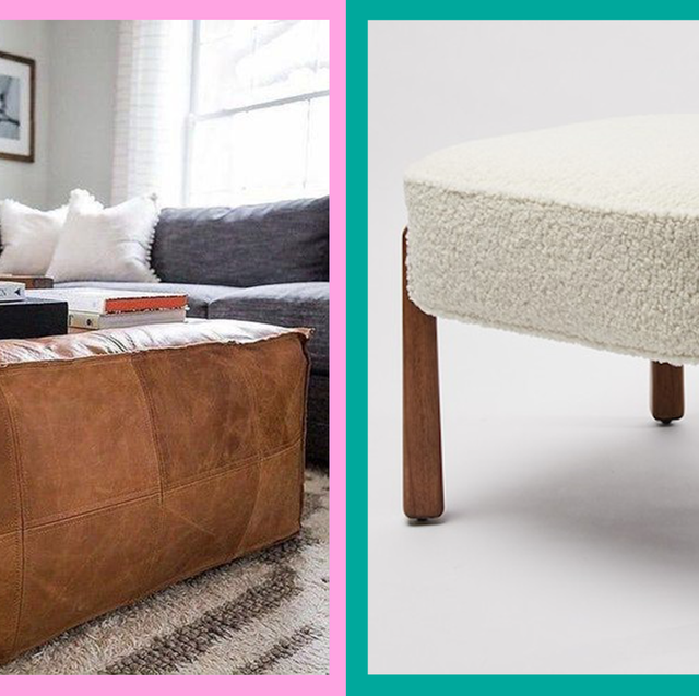 18 pouffes and footstools to elevate your living room setup
