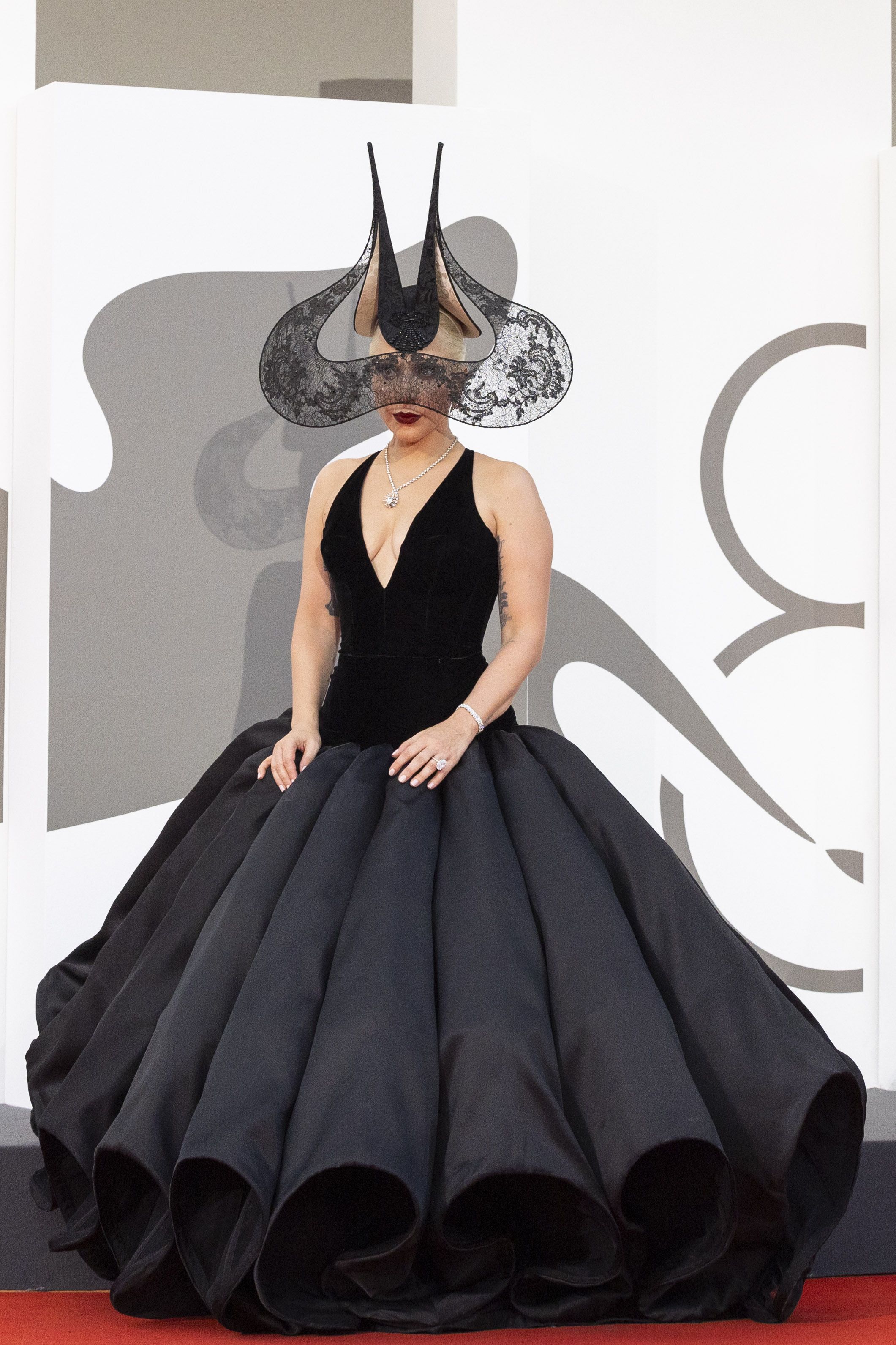 Lady gaga emmy dress hotsell