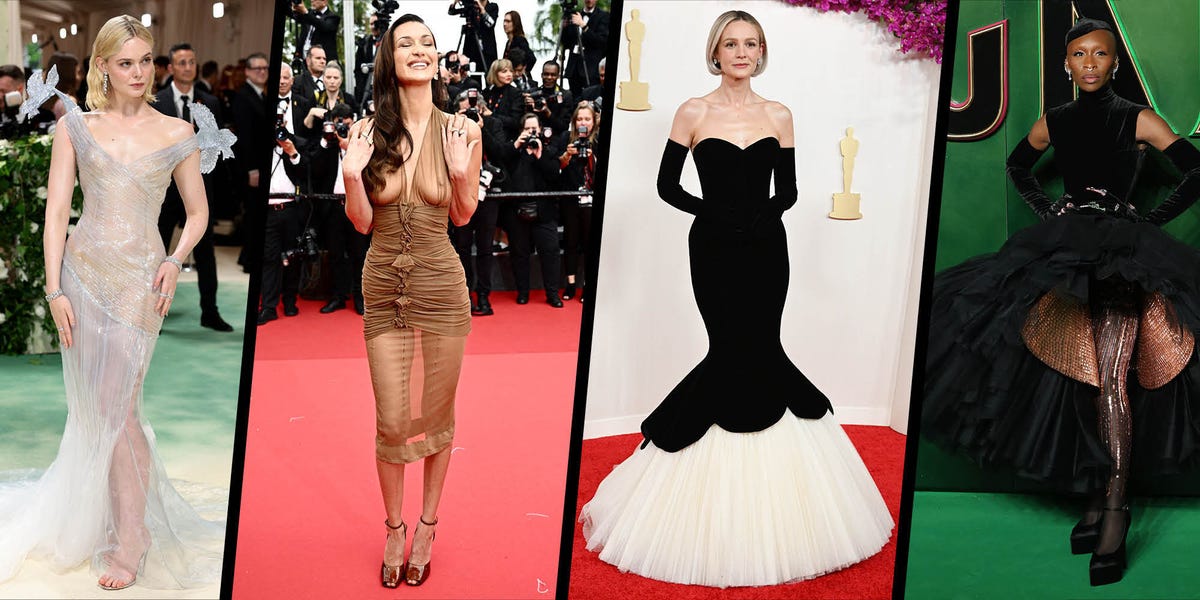 The 10 most memorable red-carpet moments of 2024