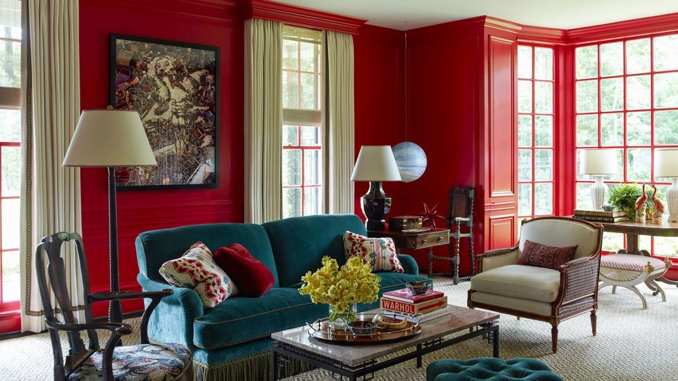 red paint colors for bedrooms