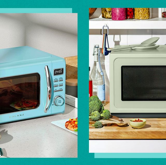 Insignia - 0.7 Cu. ft. Compact Microwave - Mint Green