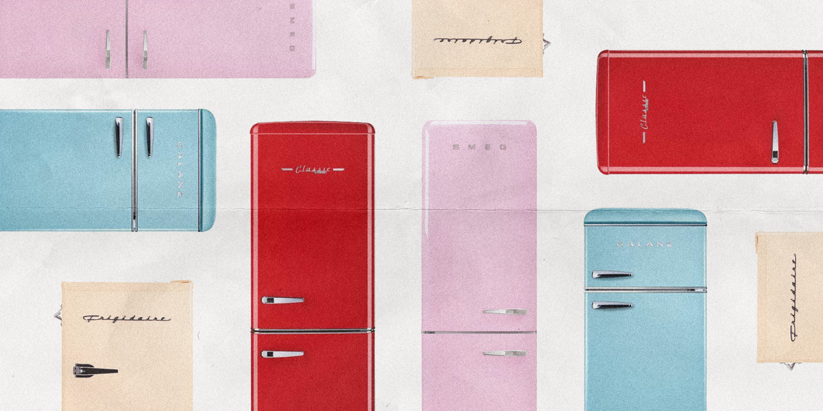 best retro refrigerators