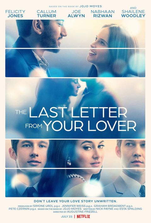 best romance movies on netflix the last letter from your lover