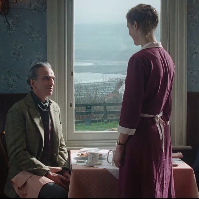 daniel day lewis si vicky krieps joaca in phantom thread, o alegere buna pentru cele mai bune filme romantice