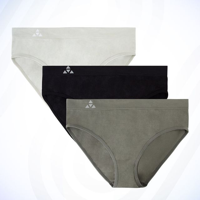 Buy Reebok Girls’ Underwear - Seamless Hipster Briefs (6 Pack),  Print/Denim/Grey, Medium at