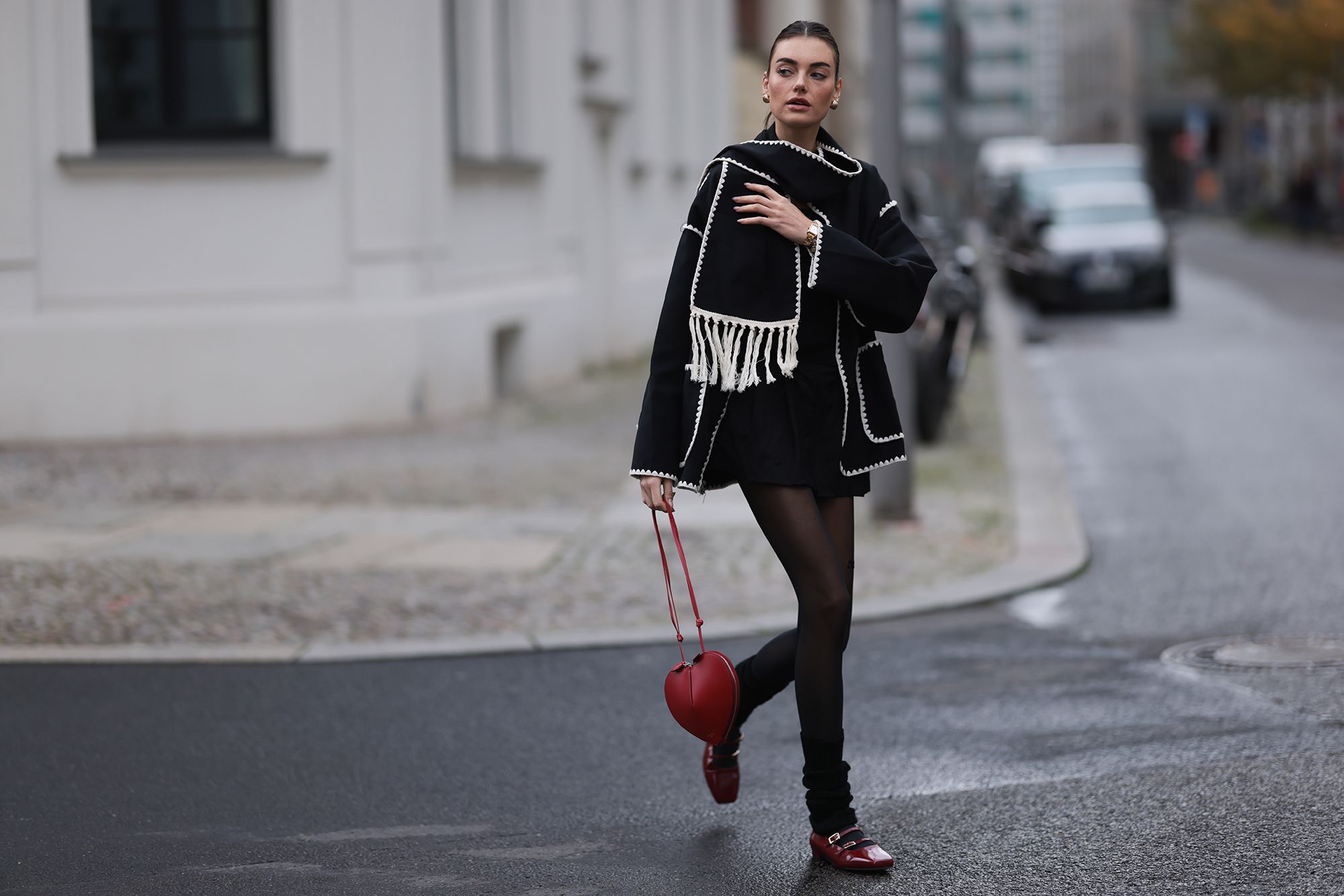 Winter Scarf Tent Coat (Maison Special)