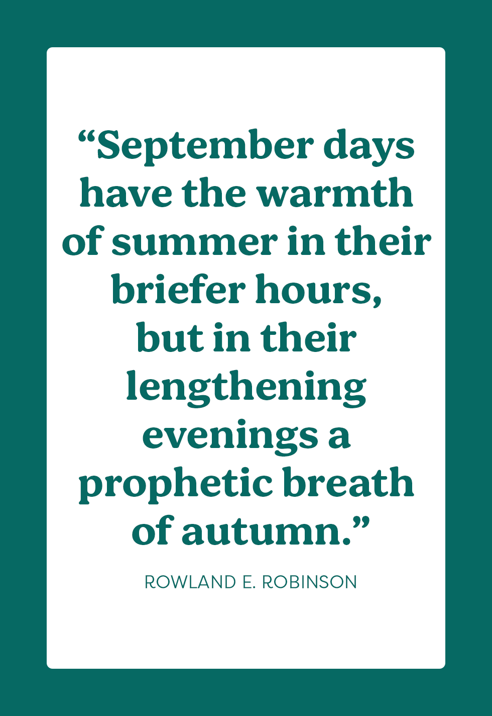 32 Best September Quotes to Read As Summer Ends