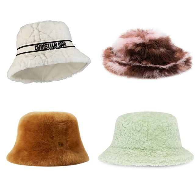 保暖又時髦的「毛絨漁夫帽推薦」！以lv、dior、prada等羊毛漁夫帽打造進階版毛帽穿搭