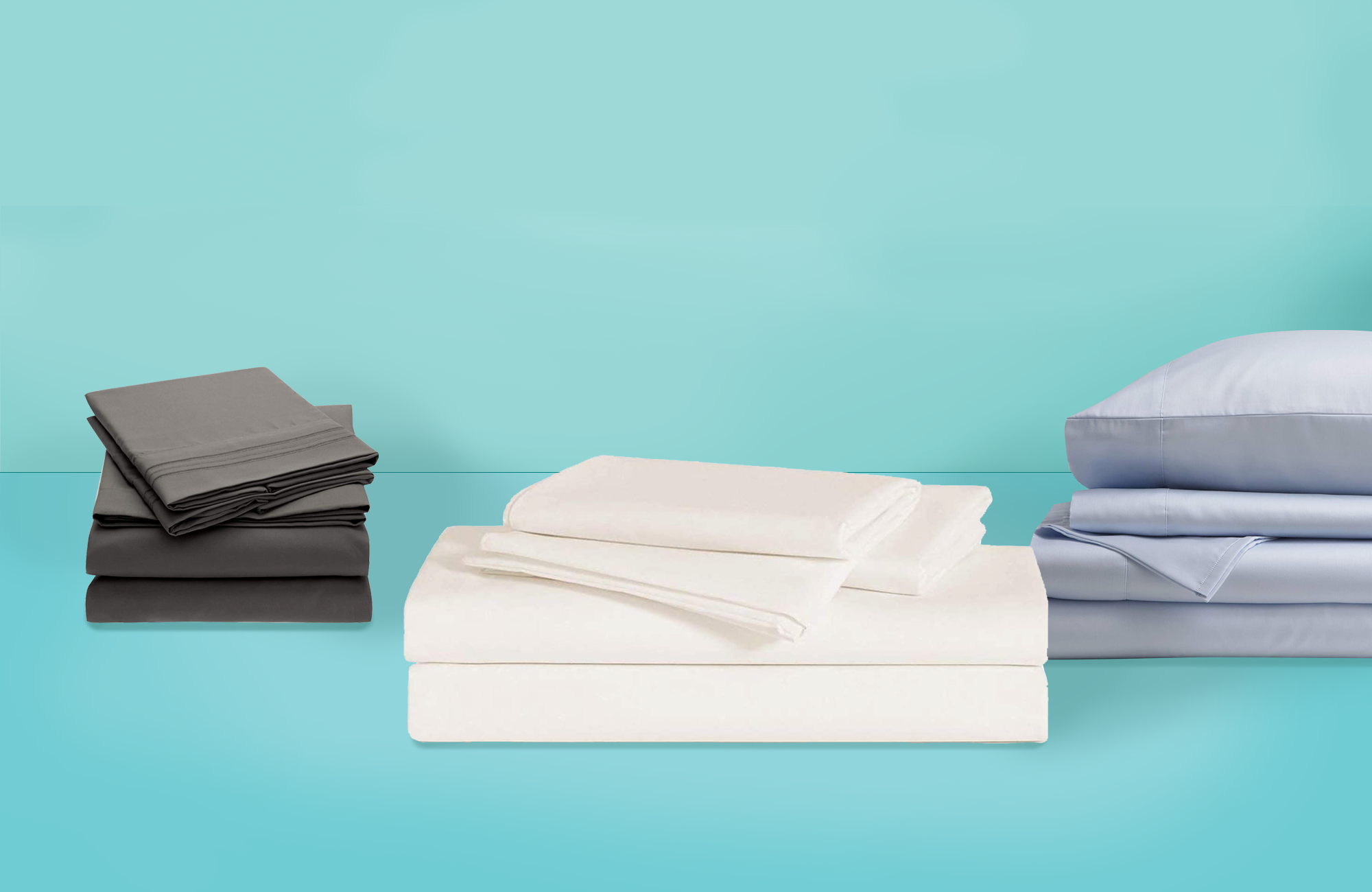 Nautica - Percale Collection - Bed Sheet Set - 100% Cotton, Crisp & Cool,  Lightweight & Moisture-Wicking Bedding, Twin, Grey 