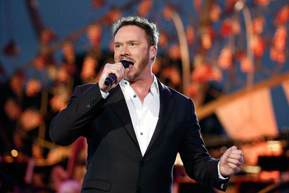 washington, dc may 28 cross over artist russell watson performs at pbs 2017 national memorial day concert at us capitol, west lawn on may 28, 2017 in washington, dc photo by paul morigigetty images for capital concerts