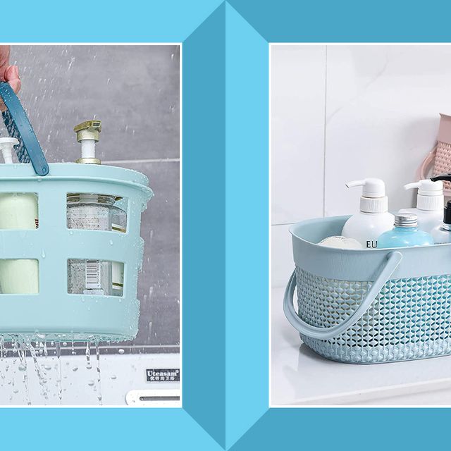 Portable Shower Caddy Basket Plastic Organizer Storage Tote With Handles  Toiletry Bag Bin Box For Bathroom Kitchen Dorm Room - AliExpress