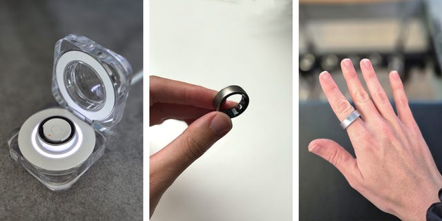 smart rings and their charging case