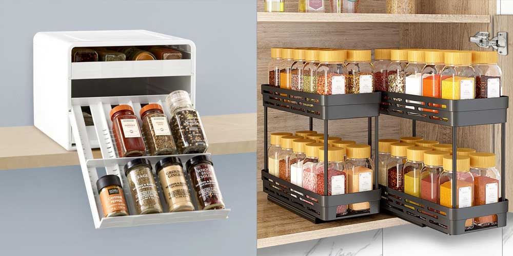 24 spice rack ideas 2022: neaten up your kitchen space