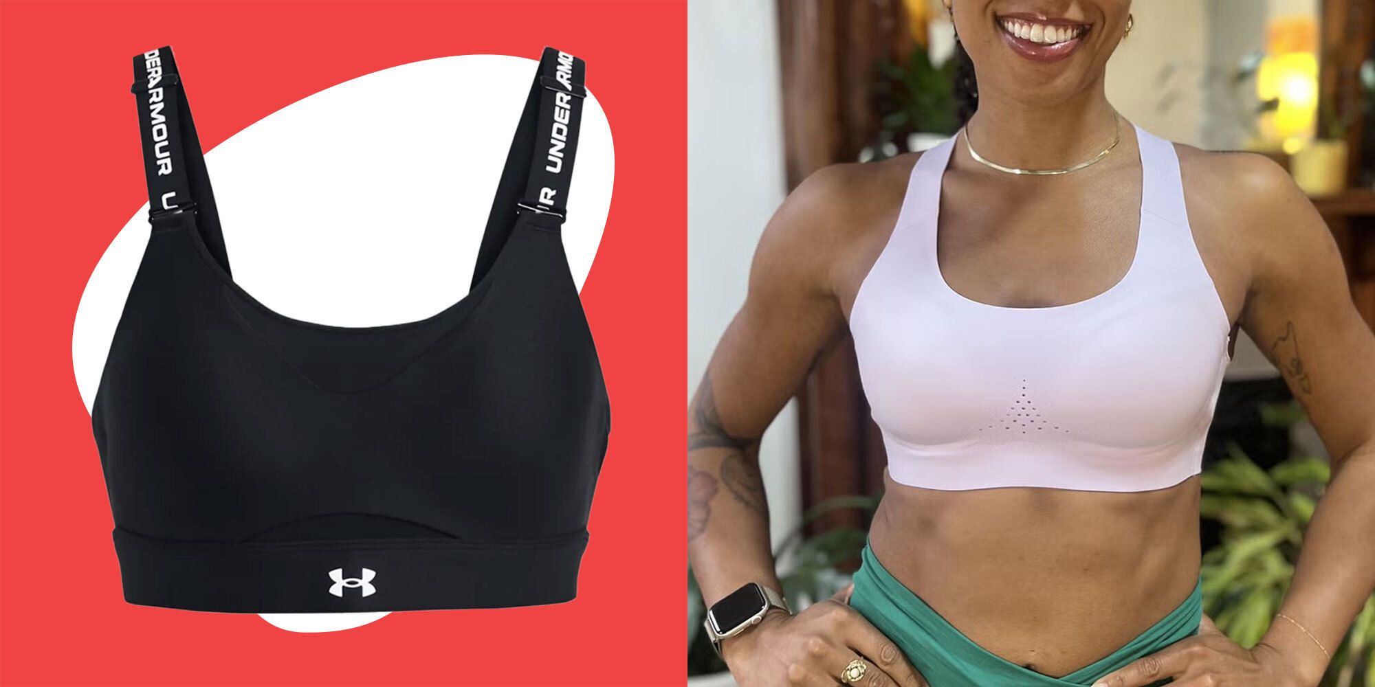 High sports bra online