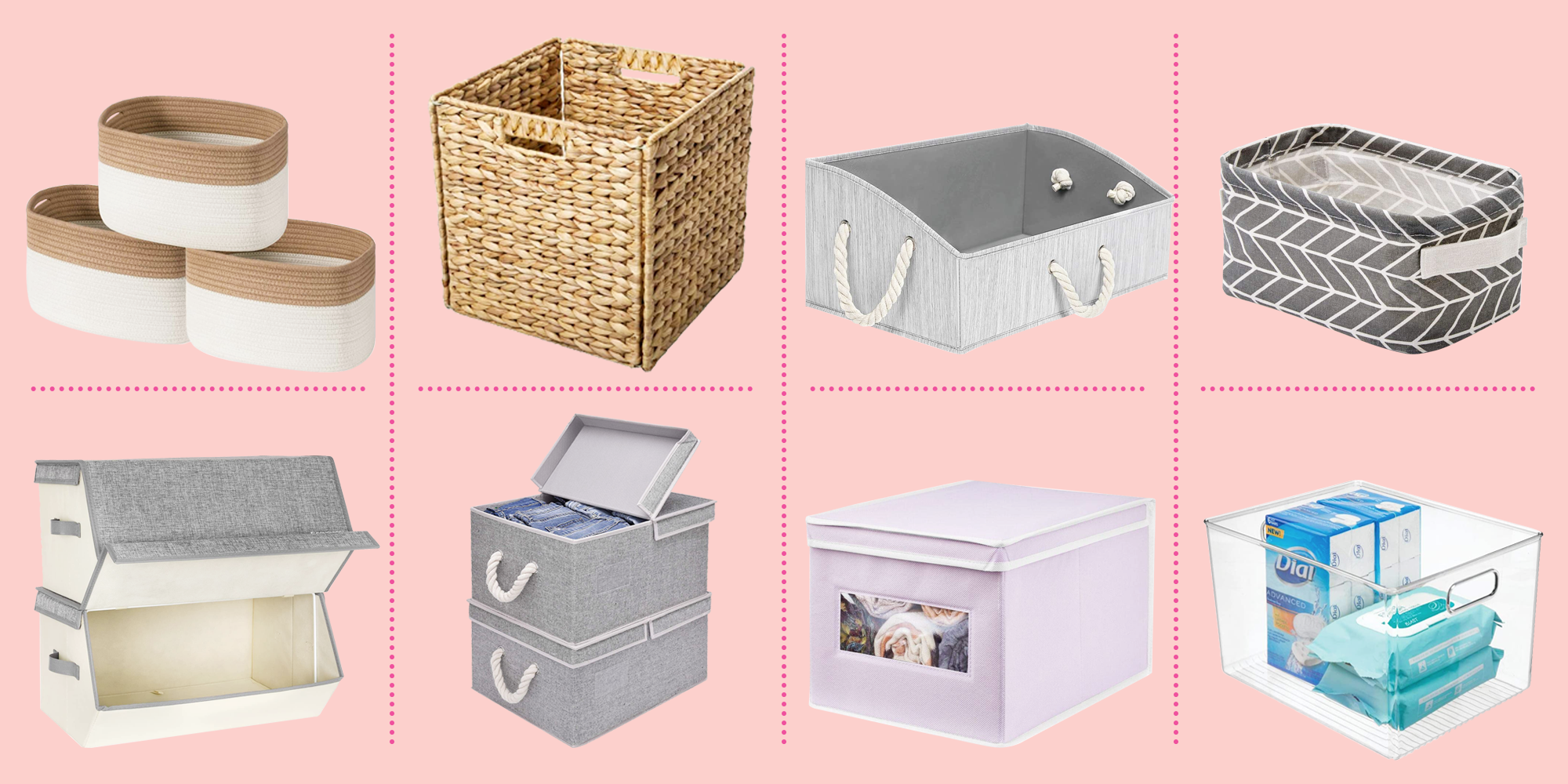 Different Types of Storage Containers for Organization