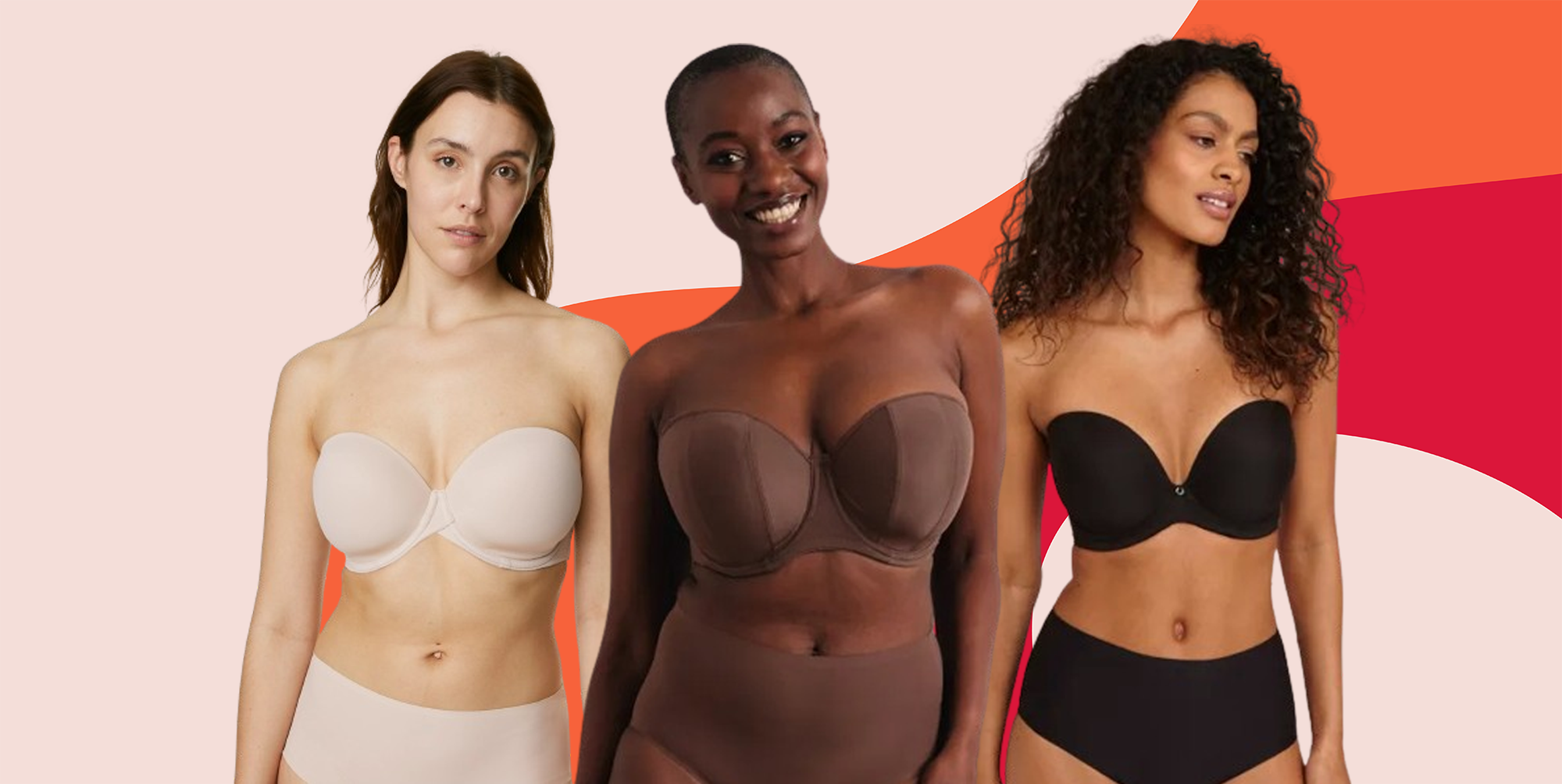 11 best strapless bras for big boobs that actually stay in place