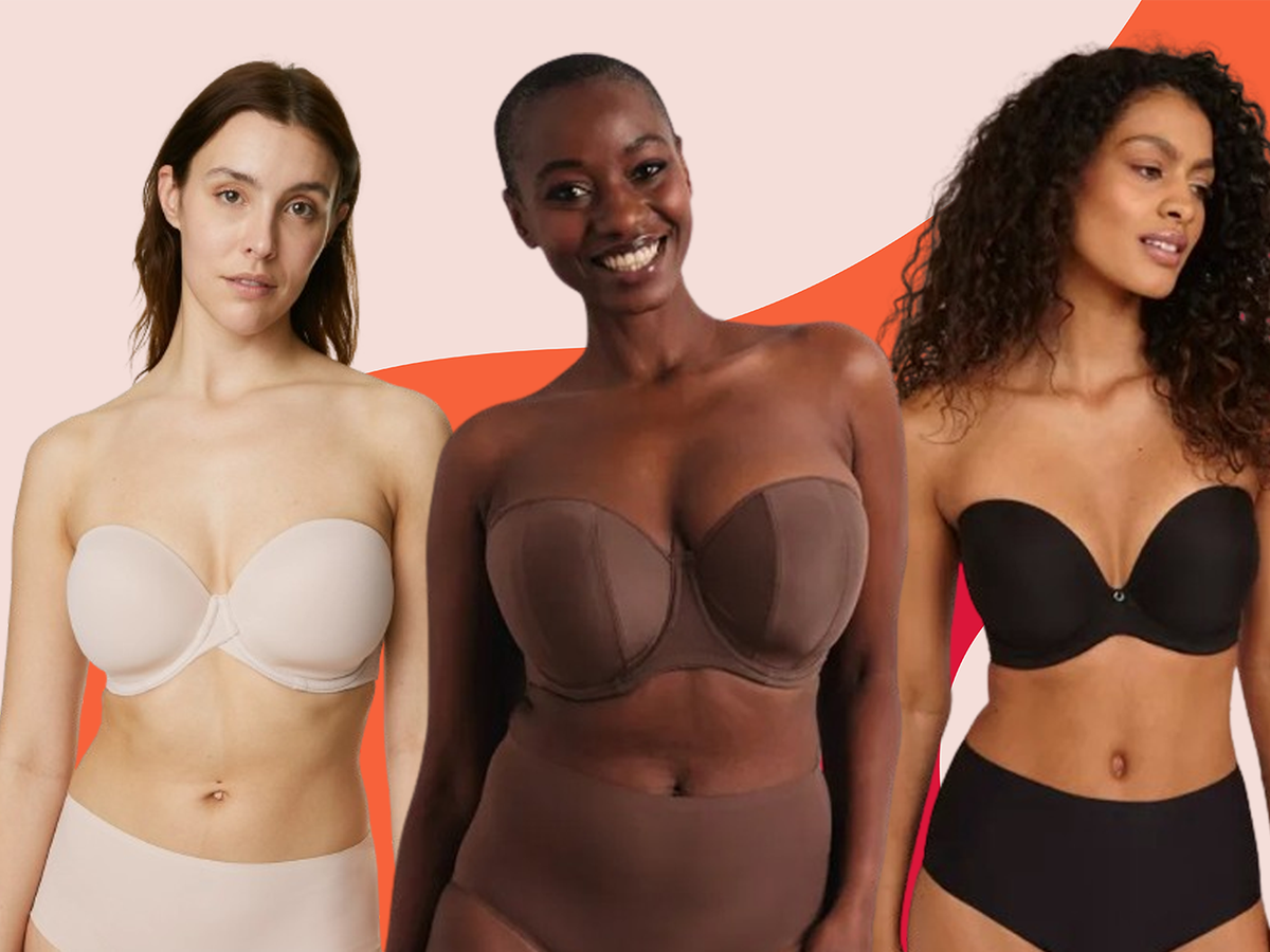 11 best strapless bras for big boobs that actually stay in place