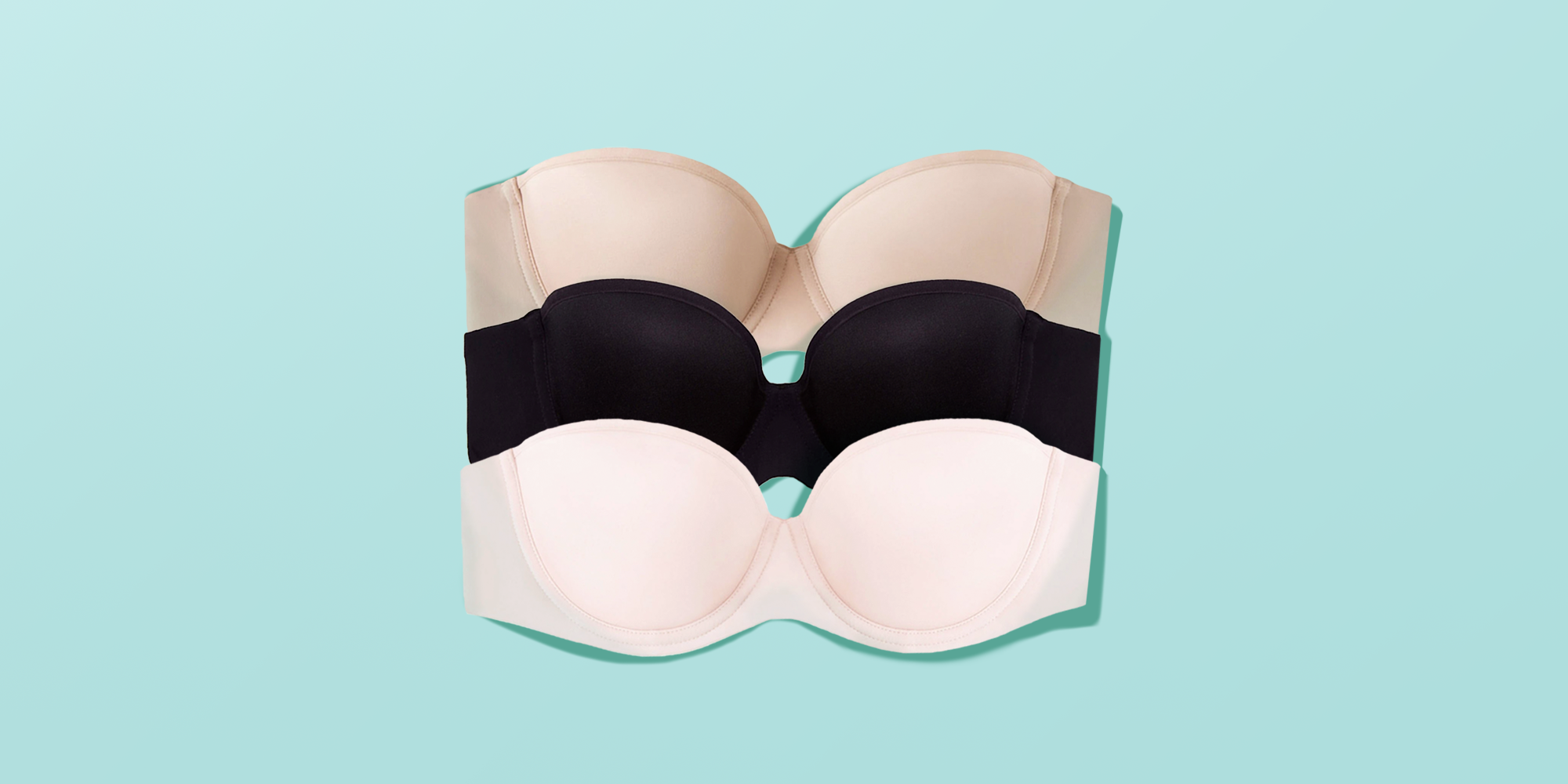 Strapless Bra Review, These strapless bras are AMAZING and stay in place  so well! Plus, they are comfortable! They are padded, but no underwire.  True to size. Right now, they
