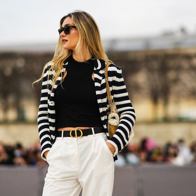 10 Striped Sweater Outfit Ideas