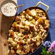 oyster stuffing with baconscallion cream sauce