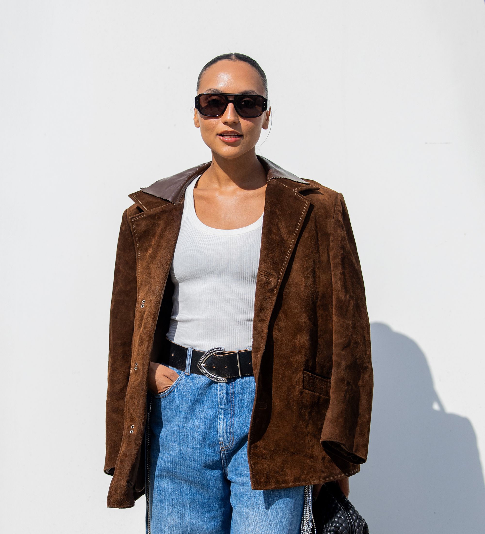 Best suede jackets The suede jacket is this autumn s must have