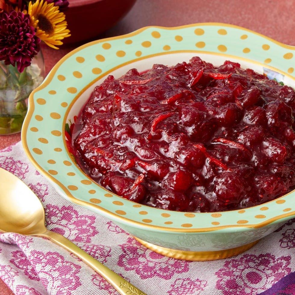 apple cranberry sauce thanksgiving side dish