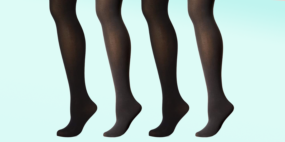 Practical and cute: sheer tights under jeans if you want to wear