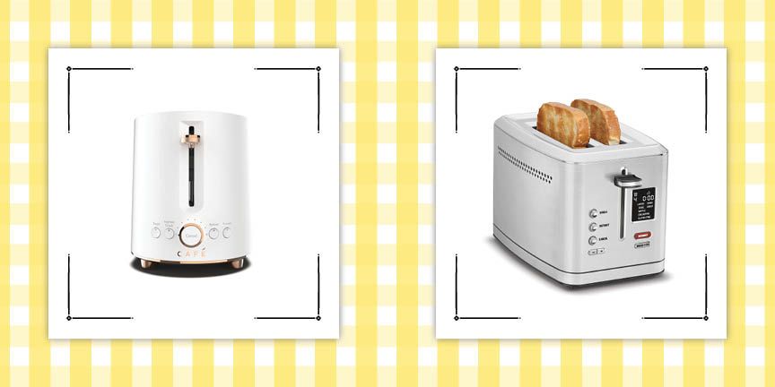 best toasters cafe in white and cuisinart two slice digital toaster