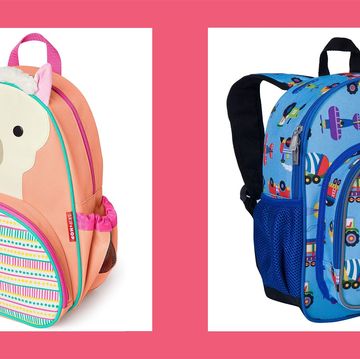 skip hop llama backpack and wildkin front pocket backpack for toddlers