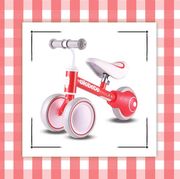 best toy gifts for christmas with pink and red tricycle and nerf gun