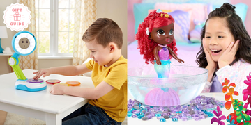 vtech storytime with sunny and disney junior plash  glow ariel