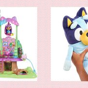 best gifts for 4 year olds gabby's dollhouse transforming garden treehouse playset and talking bluey plush