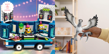 lego minions party bus schleich buckbeak