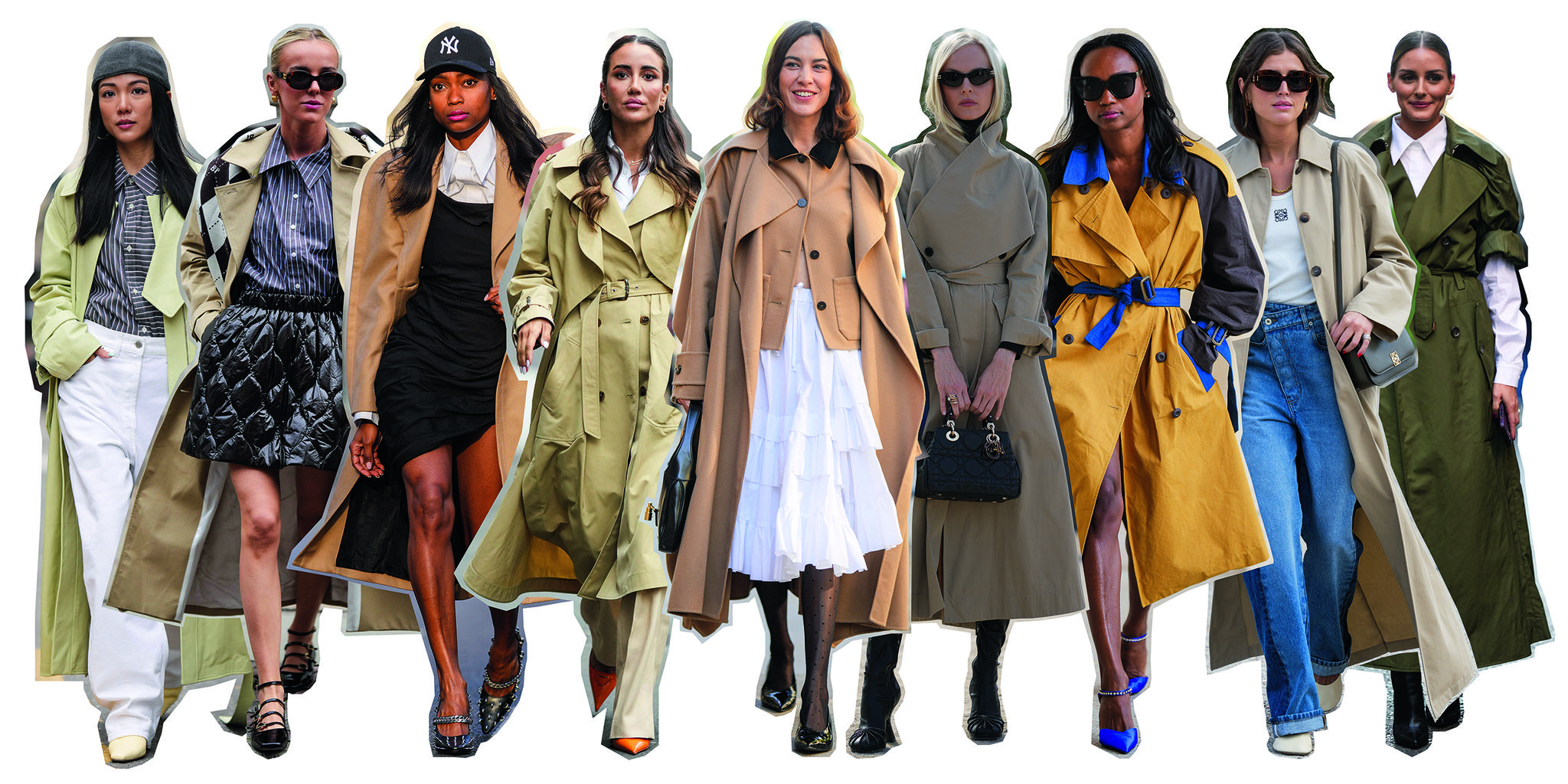 Fashion Spring Autumn Trench Coat Slim OL Ladies Trench Coat Women Dress  Women @ Best Price Online