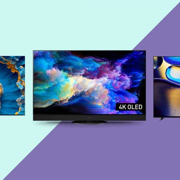 Best TVs 2025 UK three different models of televisions showcasing various display technologies