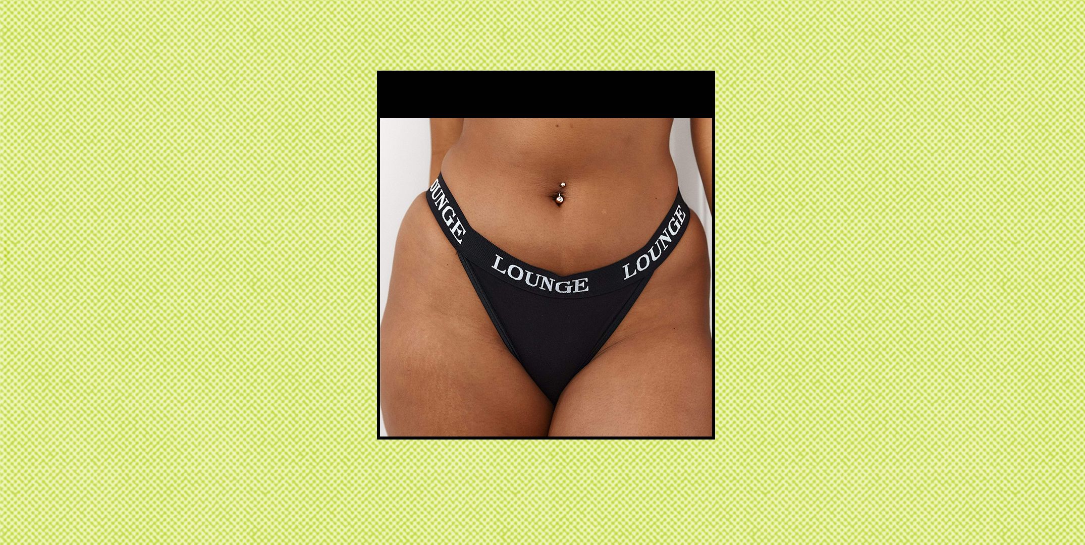 Your Everyday Thong - Black – Lounge Underwear