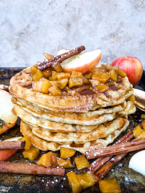 best waffle toppings  apples