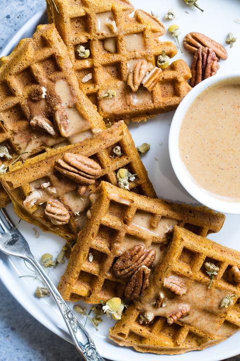 best waffle toppings  pecans