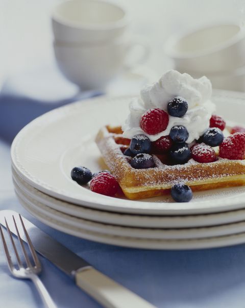 best waffle toppings whipped cream