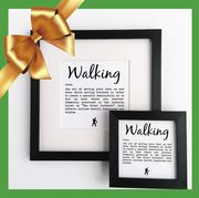 best gifts for walkers a walking photo and a pink foam roaler