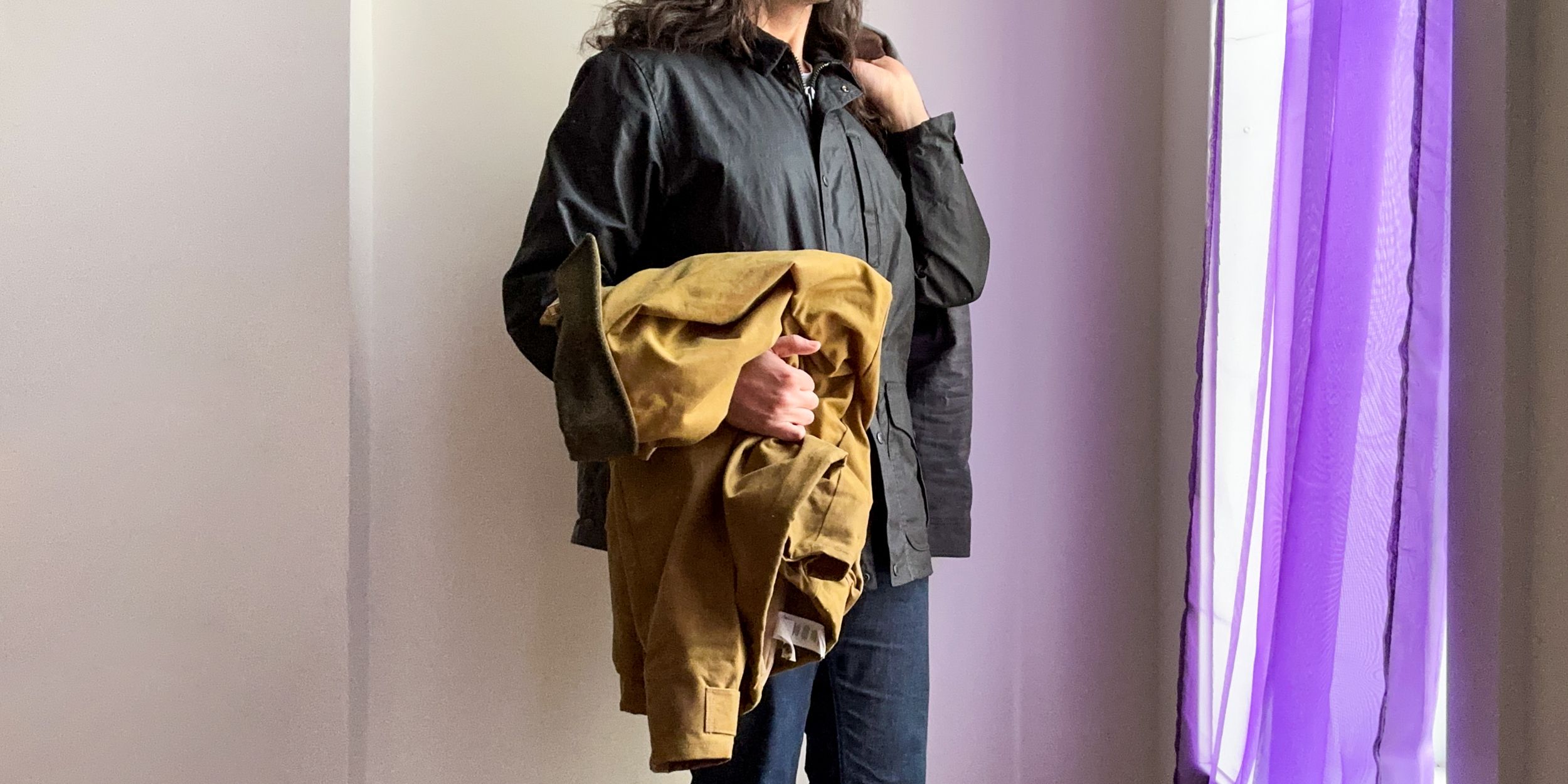 Waxed canvas hot sale rain jacket